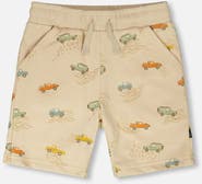 Deux par Deux Elastic Waist Jeep French Terry Shorts