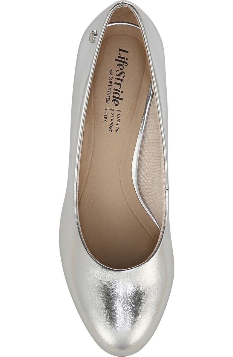 LifeStride Parigi Pump, Alternate, color, Silver
