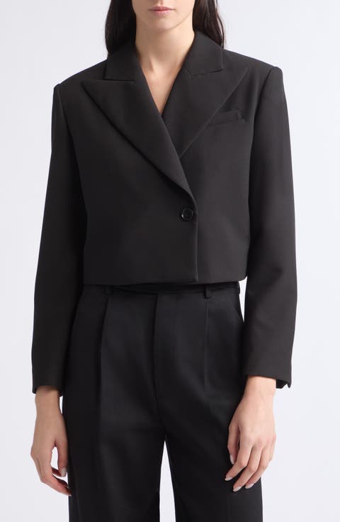 Cropped Blazer