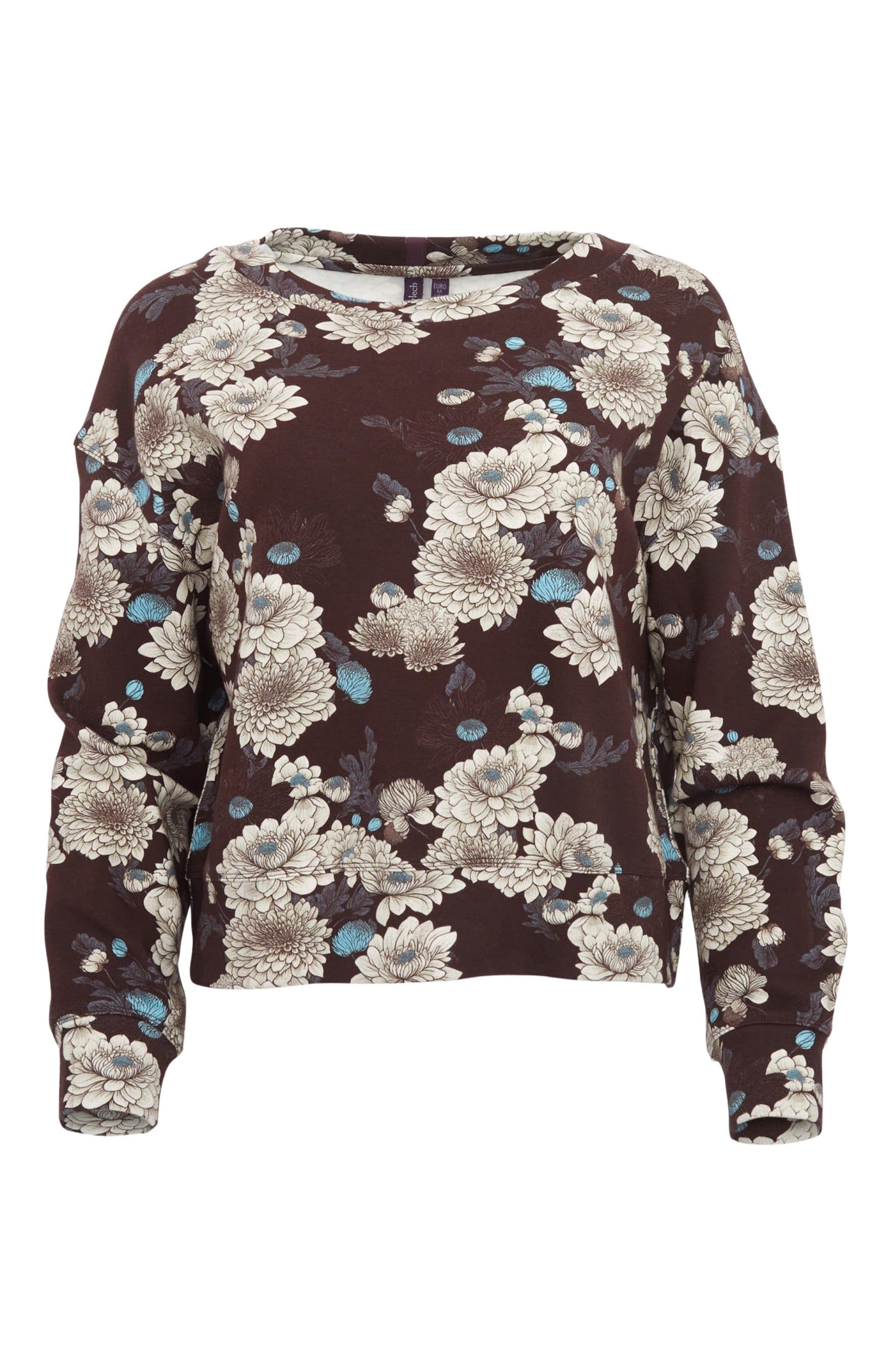 Serious Floral Black