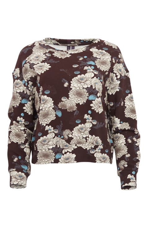 Clara Oversized Brushed Knit Sweatshirt