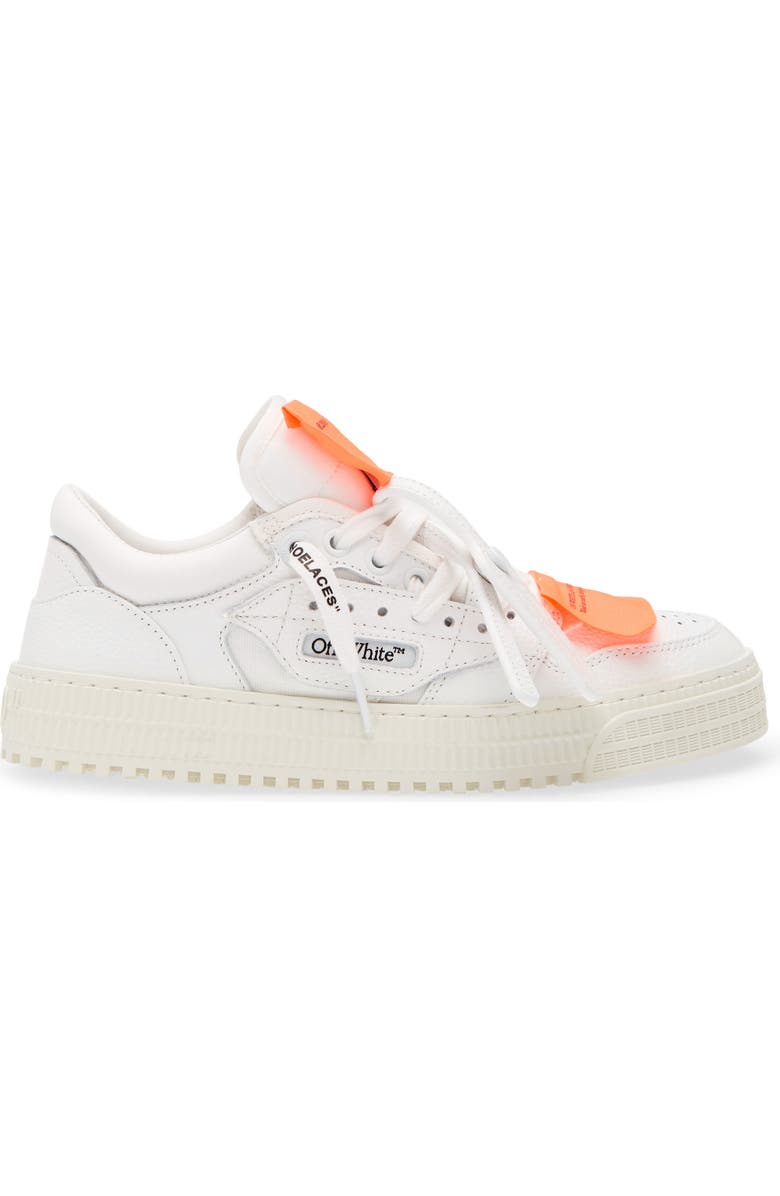 Off-White Off Court 3.0 Low Top Sneaker, Alternate, color, White - Orange