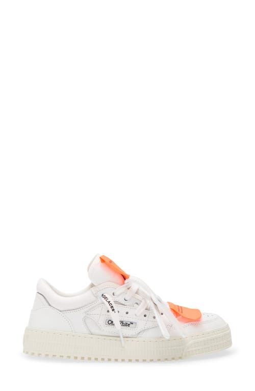 Shop Off-white Off Court 3.0 Low Top Sneaker In White - Orange