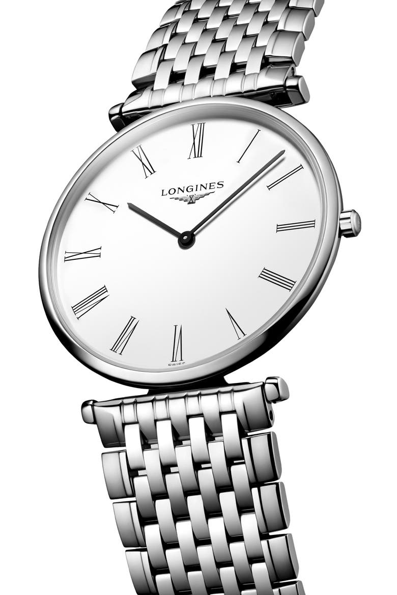 La Grande Classique Bracelet Watch, 36mm, Alternate, color, SILVER
