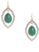 OLIVIA WELLES Alia Resin Drop Earrings