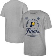 Outerstuff Youth  Heather Gray Indiana Pacers 2025 Eastern Conference Champions Locker Room T-Shirt