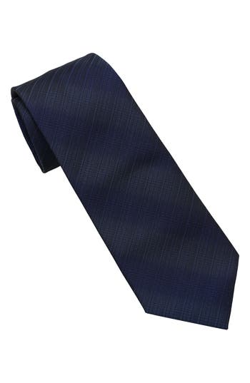 Dkny Shadow Stripe Tie In Black