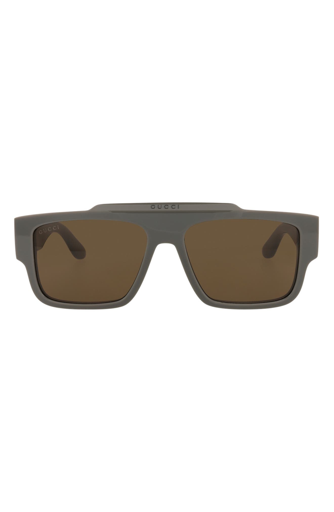 56mm Rectangle Sunglasses