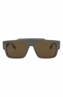 56mm Rectangle Sunglasses