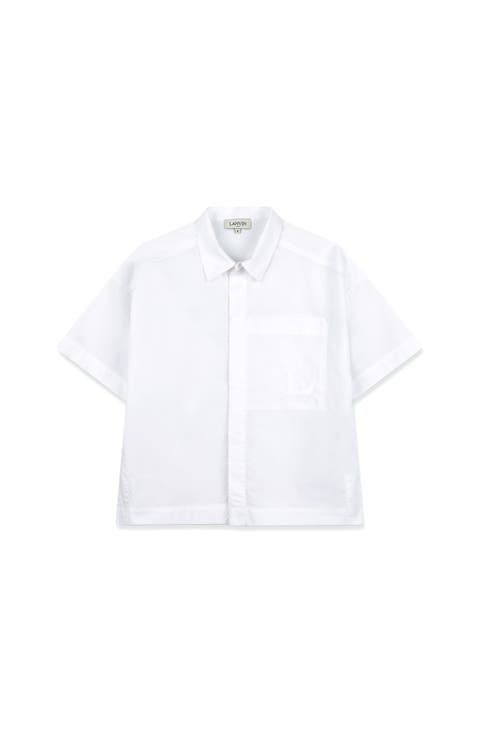 Kids Oversized Cotton Shirt