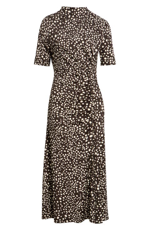 Endre Print Midi Dress