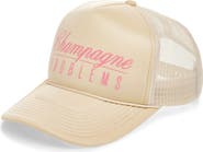 Local Beach Champagne Problems Trucker Hat