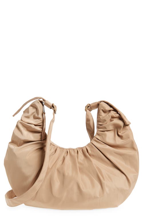 Topshop Talia Shoulder Bag in Camel at Nordstrom