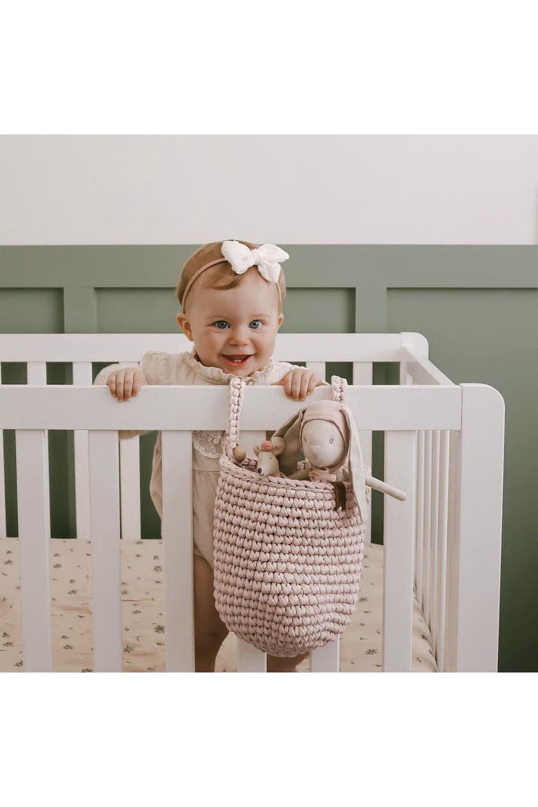 Crib Pocket Organizers, Alternate, color, Pearl