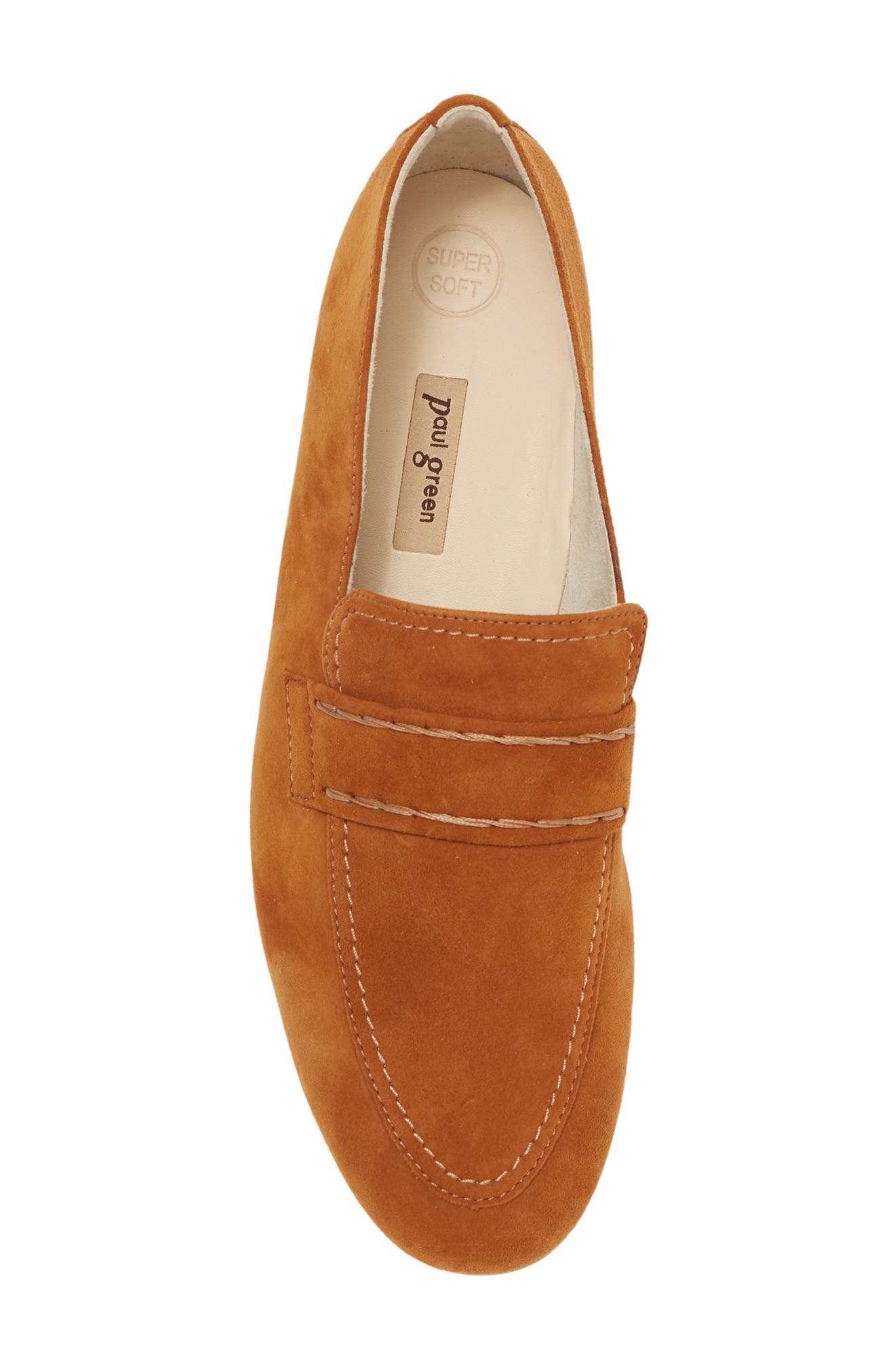 Blaine Suede Loafer, Alternate, color, CARAMEL SUEDE
