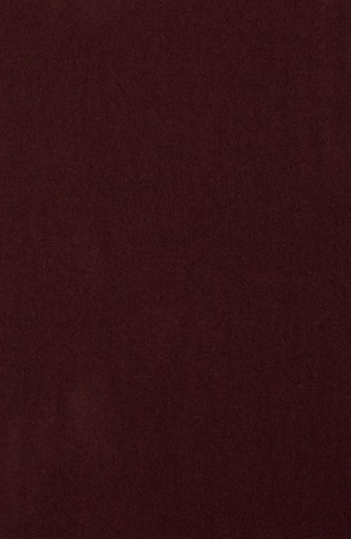 Vince Wool & Cashmere Frayed Scarf In Burgundy