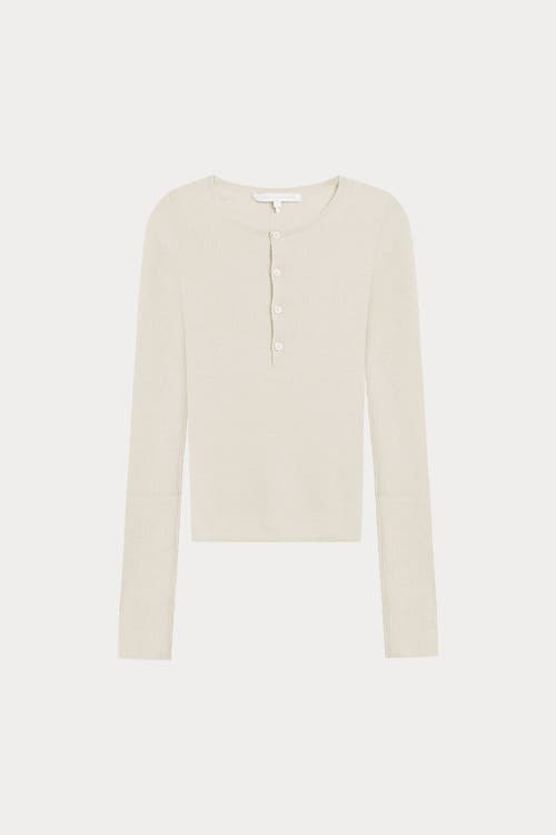 Naked Cashmere Marlowe Cashmere Henley In Sand