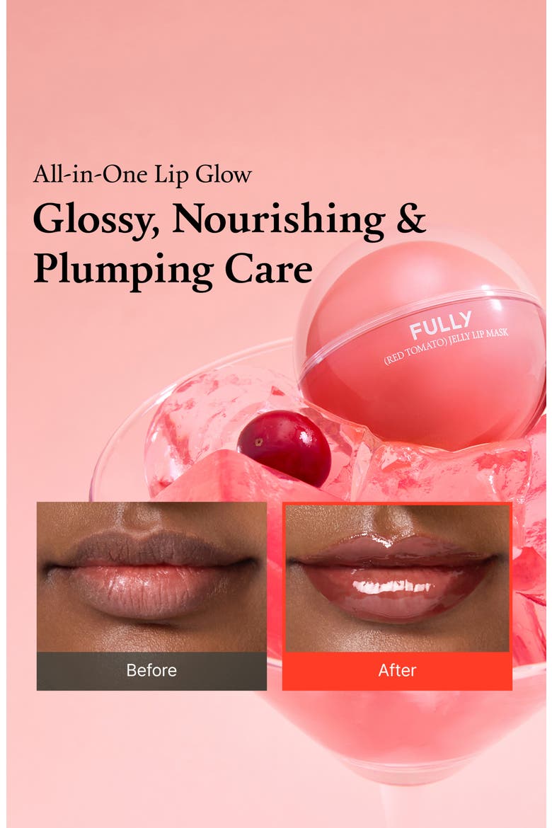 Red Tomato Jelly Lip Mask, Alternate, color, NO COLOR