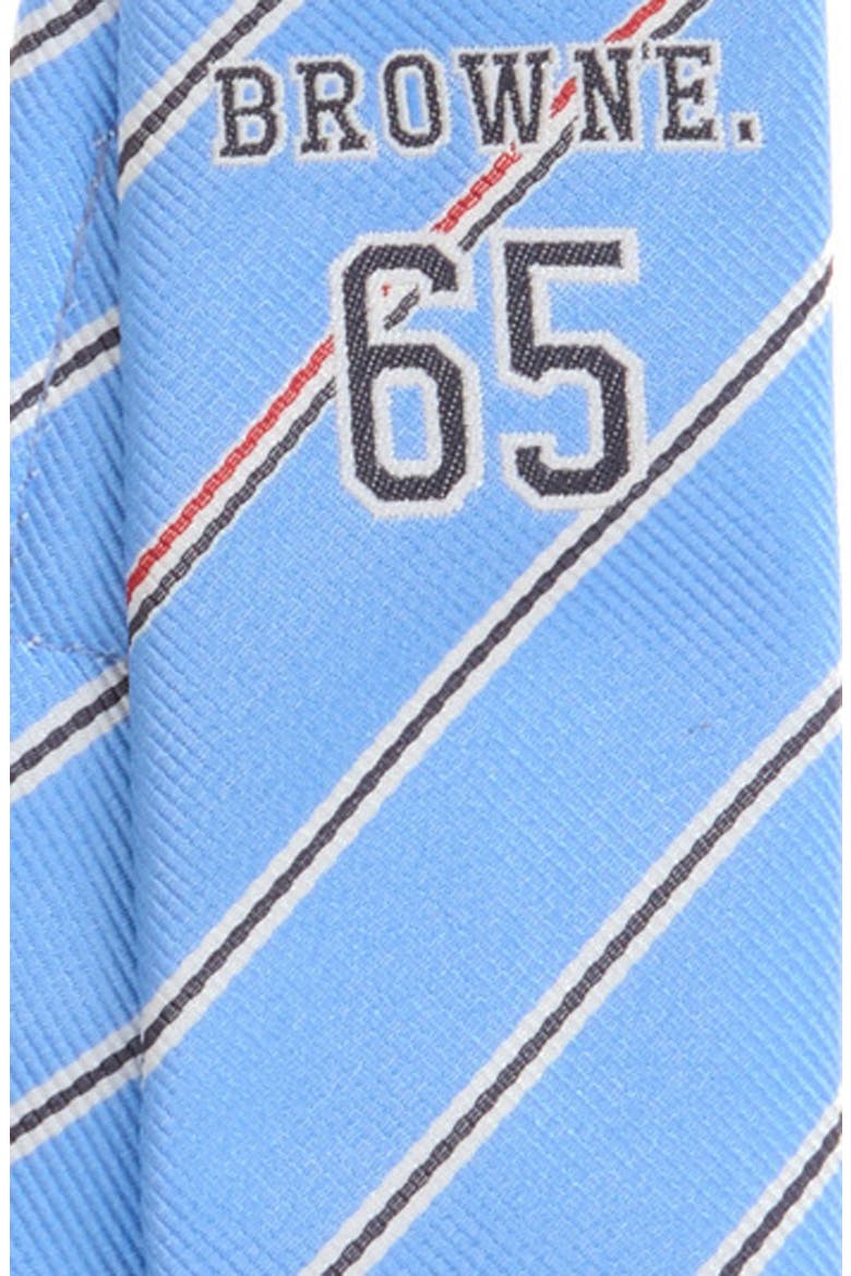Jacquard Browne 65 Stripe Silk Tie, Alternate, color, LIGHT BLUE