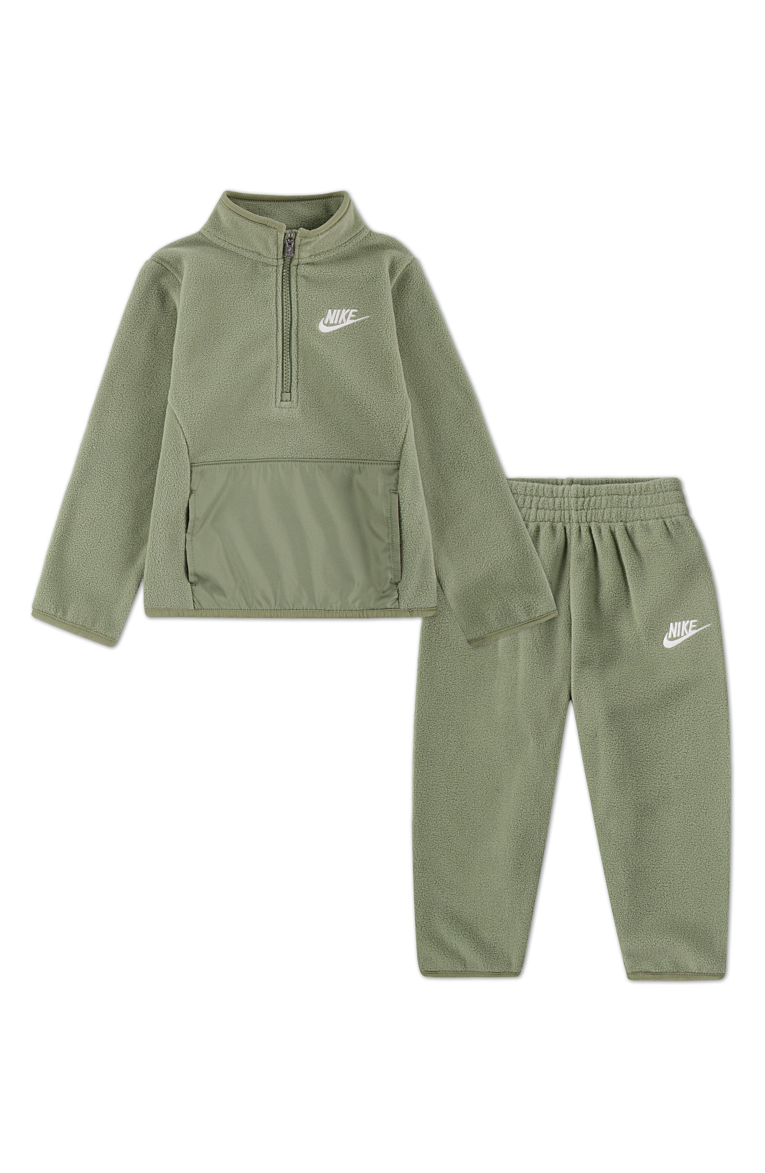 Kids' Lifestyle Essential Half Zip Sweatshirt & Joggers Set