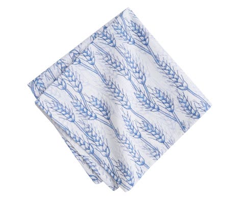 Blue Harvest Wheat Single Cloth Napkin
