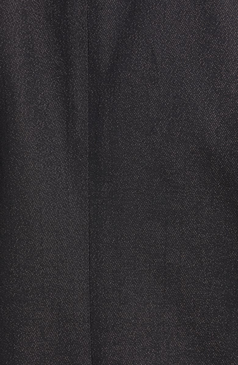 Comme des Garçons Metallic Wool Blend Twill Blazer, Alternate, color, 