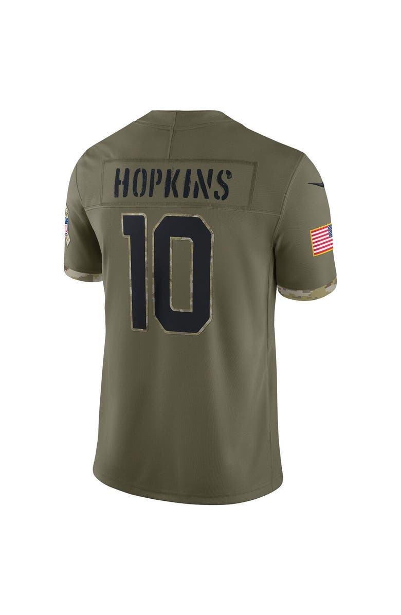 Nike Men's Nike DeAndre Hopkins Olive Arizona Cardinals 2022 Salute To Service Limited Jersey, Alternate, color, 