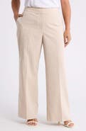 Tahari ASL Pinstripe Wide Leg Pants