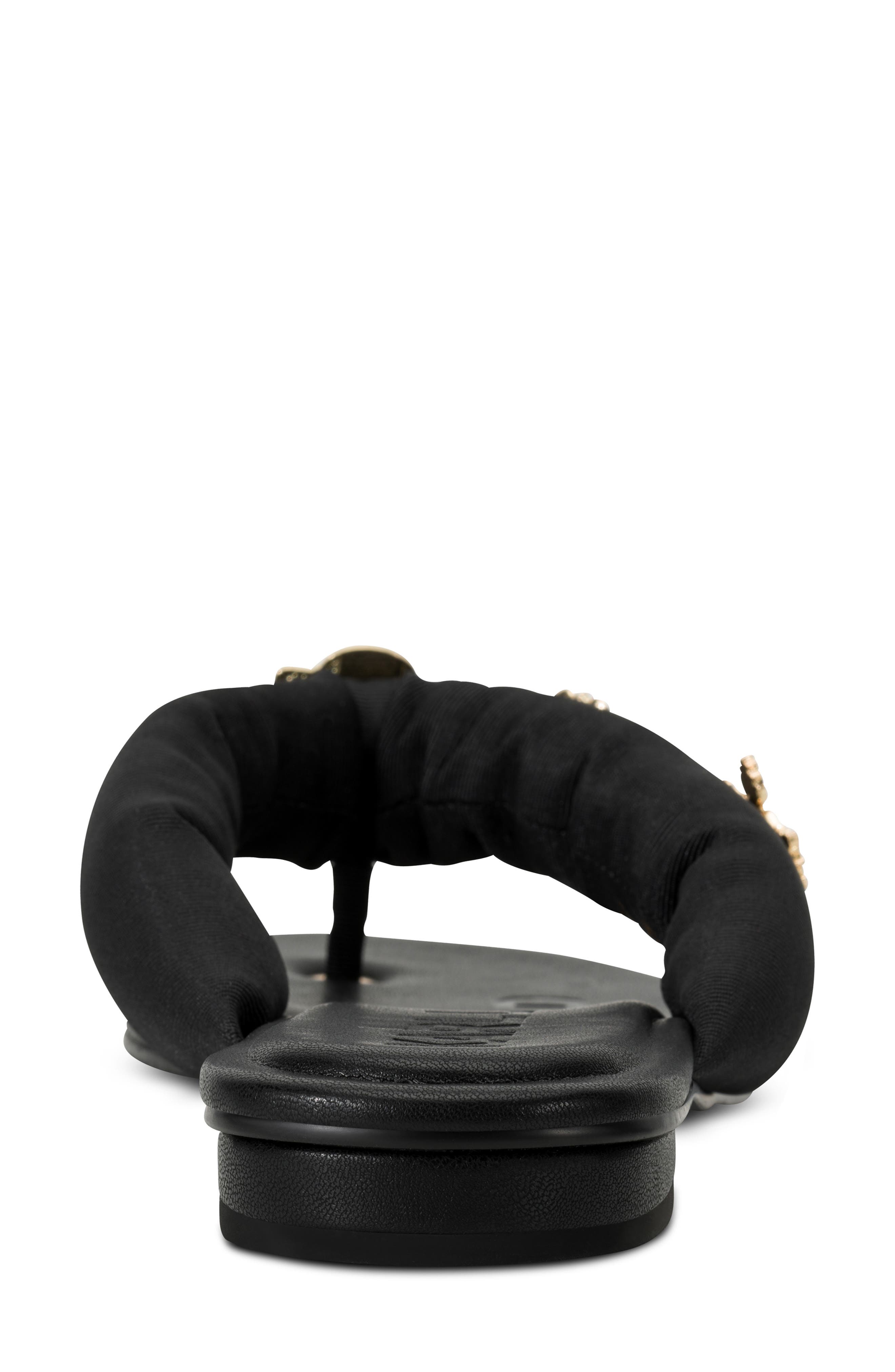 KARL LAGERFELD PARIS Ceejay Rue Pins Flip Flop, Alternate, color, 