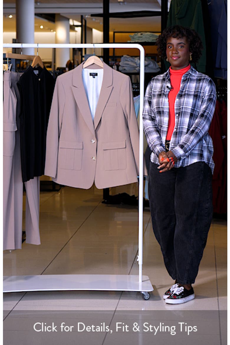 Tailored Two-Button Blazer video