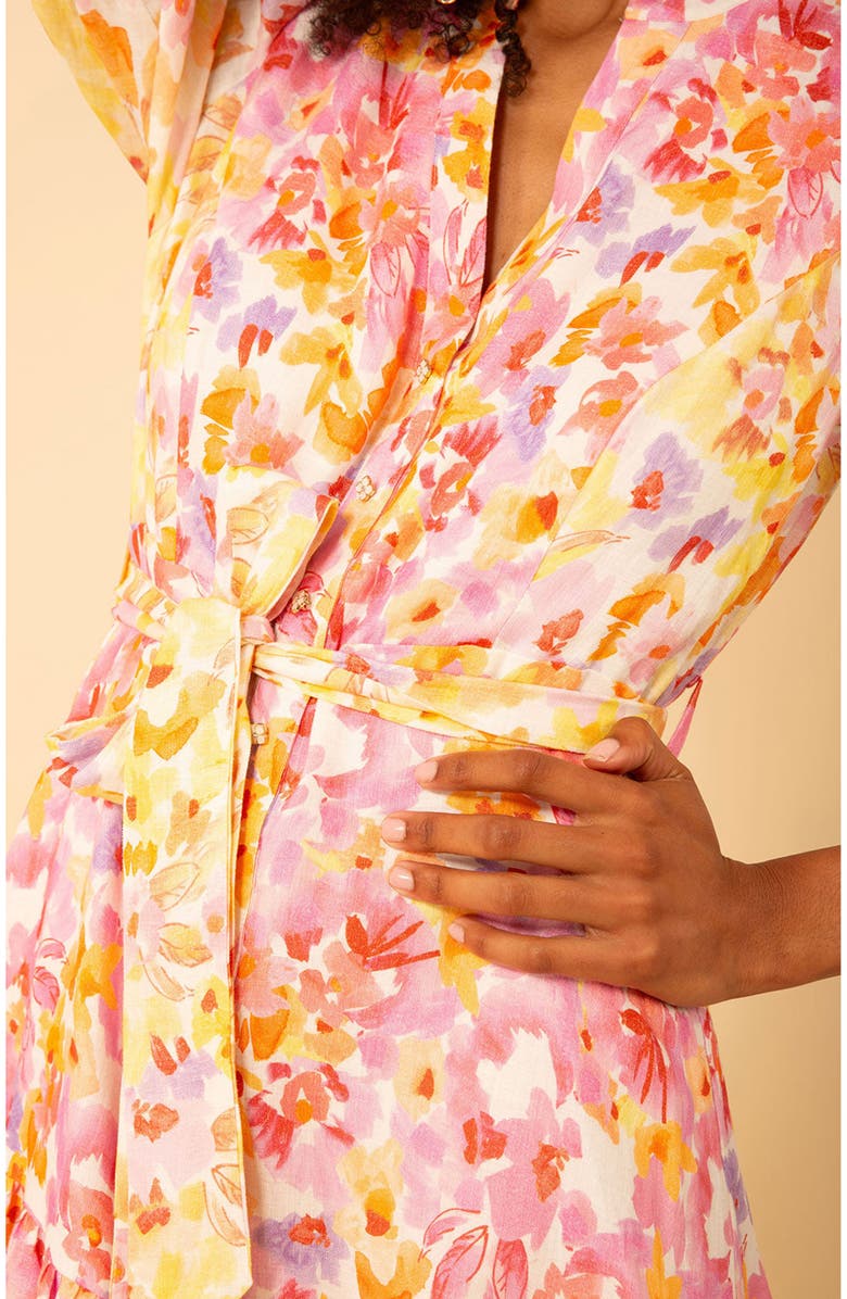 Hale Bob Hayden Linen Dress, Alternate, color,
