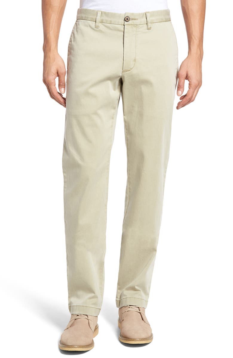 Tommy Bahama Boracay Straight Leg Flat Front Pants, Main, color, Khaki