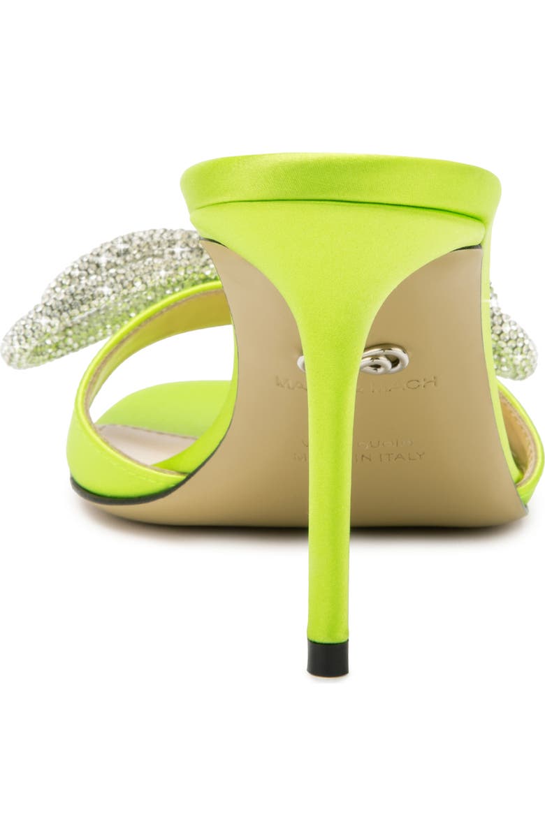 Mach & Mach Double Crystal Bow Sandal, Alternate, color,