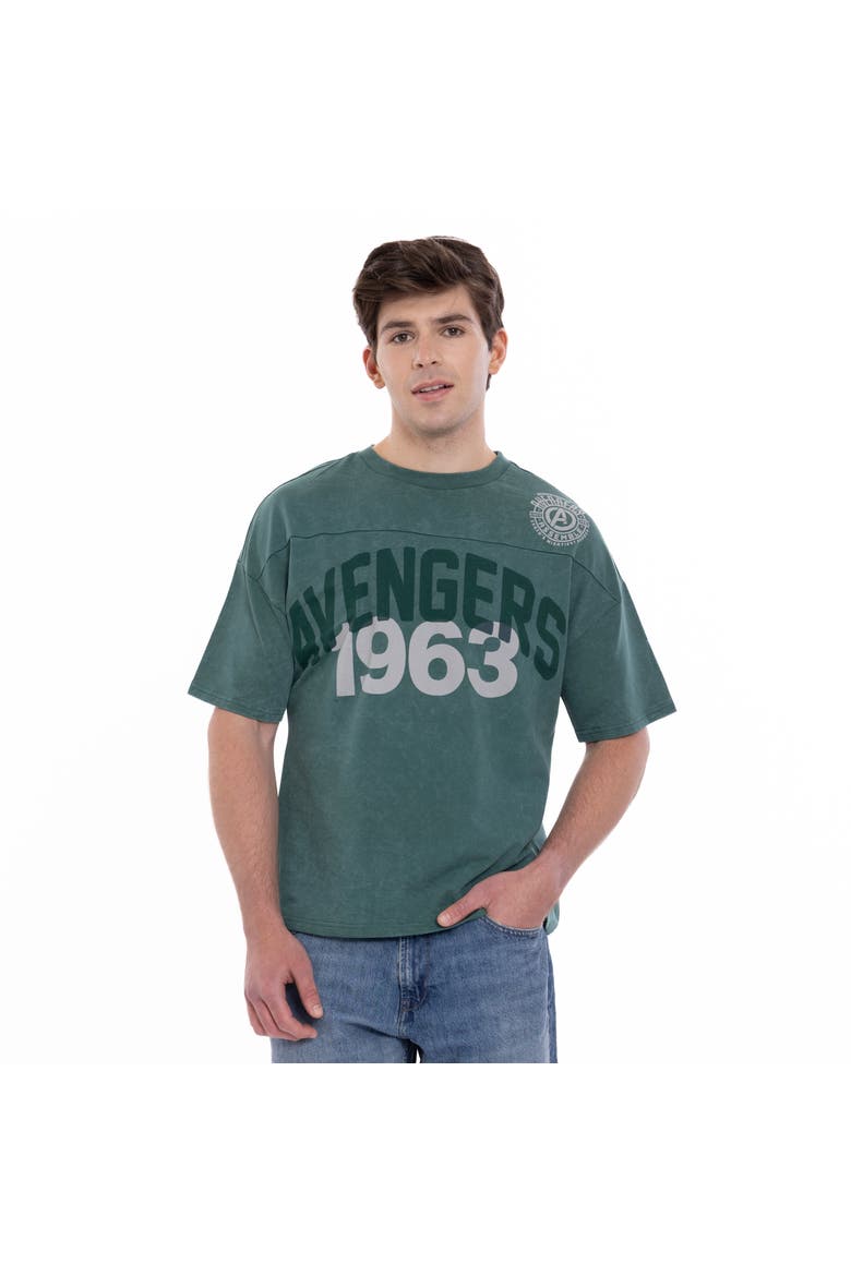 Short Sleeve T-Shirt, Main, color, Teal Mineral Wash