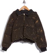 ALICE + OLIVIA Robena Embellished Cropped Down Puffer Jacket