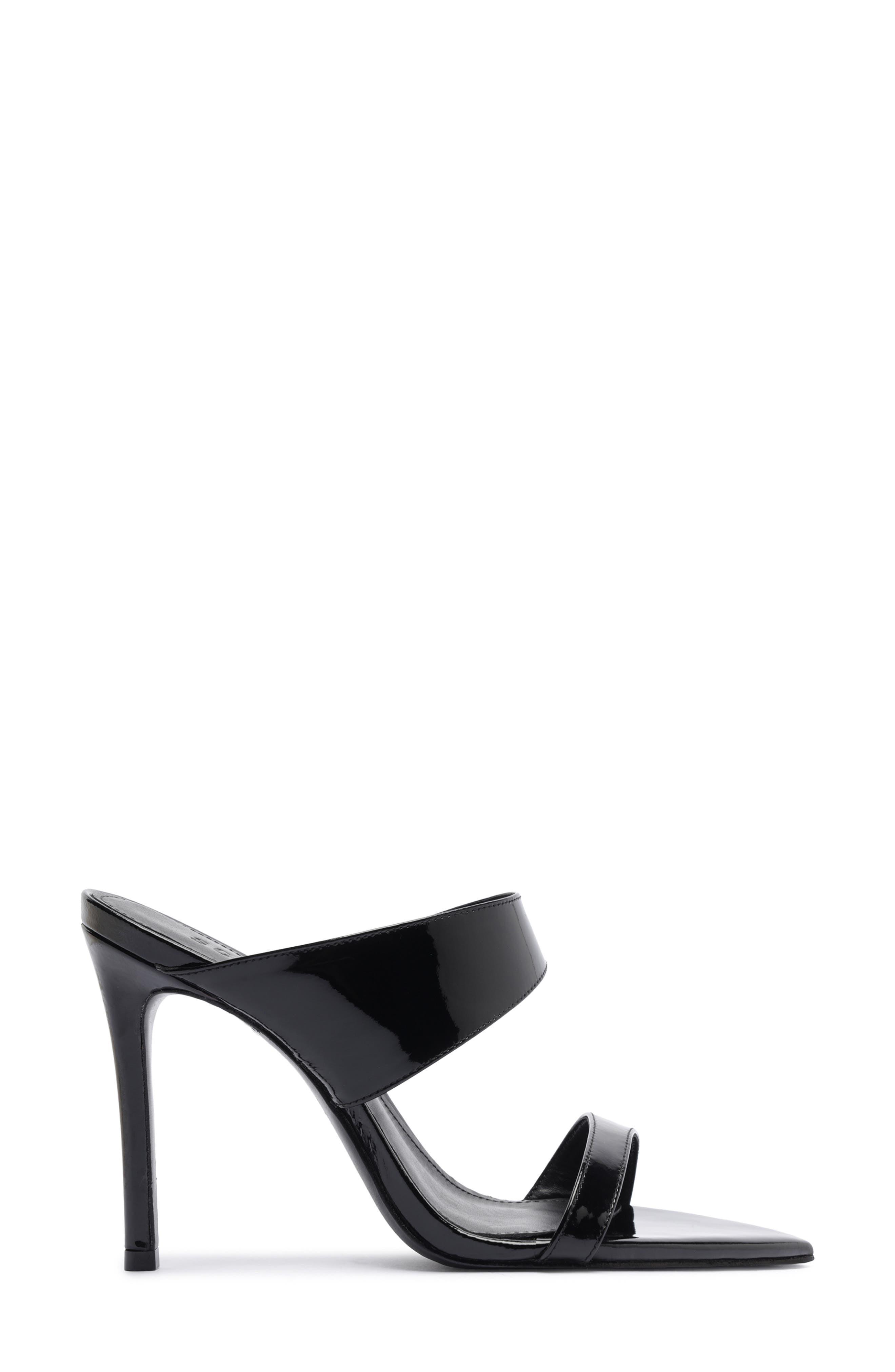 Jaselle Pointed Toe Sandal, Alternate, color, BLACK