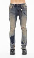 Cult of Individuality Punk Ripped Super Skinny 601 Jeans