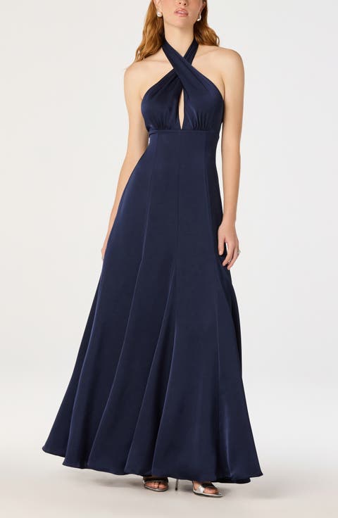 Desire Halter Maxi Gown