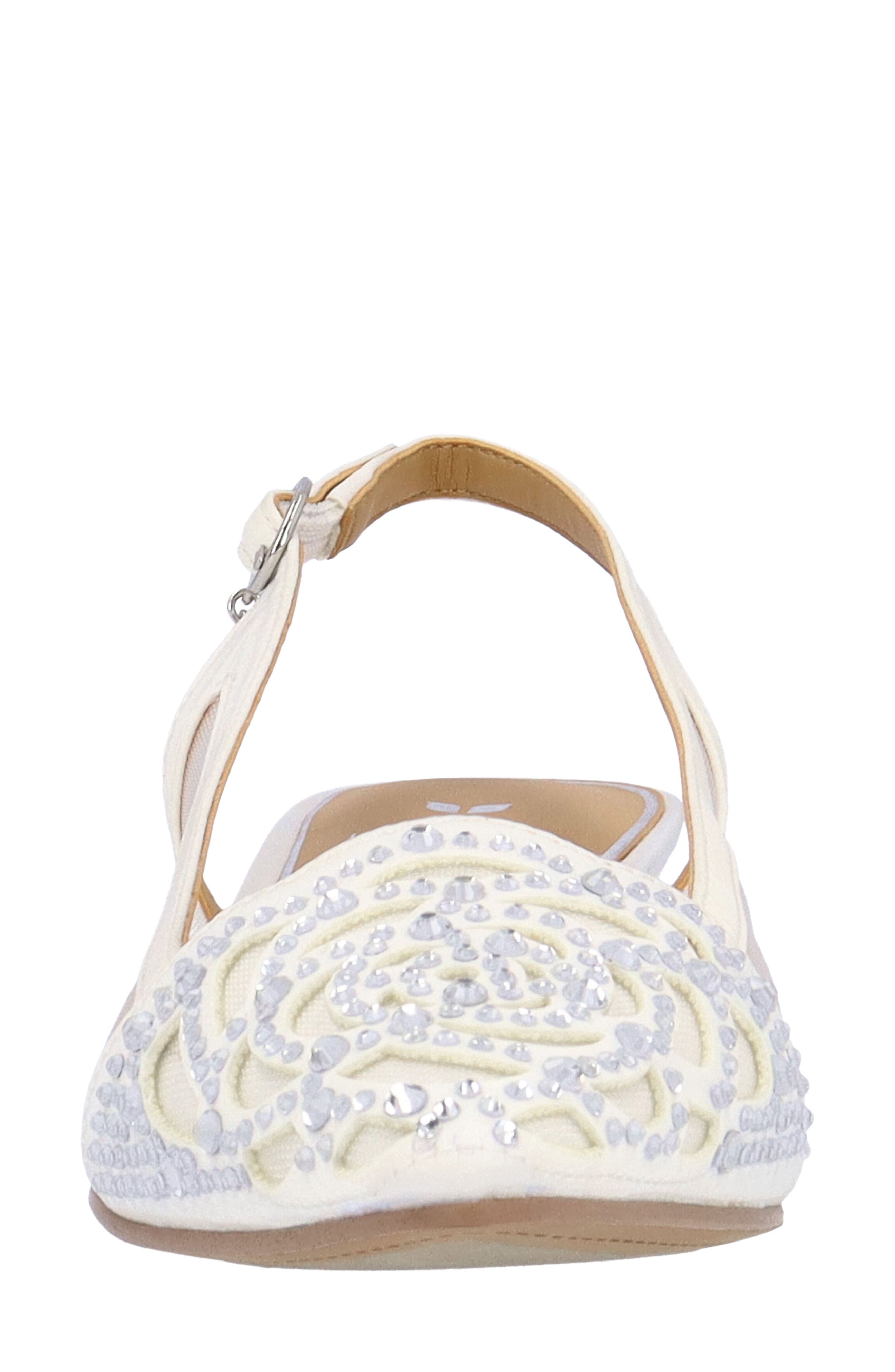 Elsinora Slingback Pump, Alternate, color, WHITE