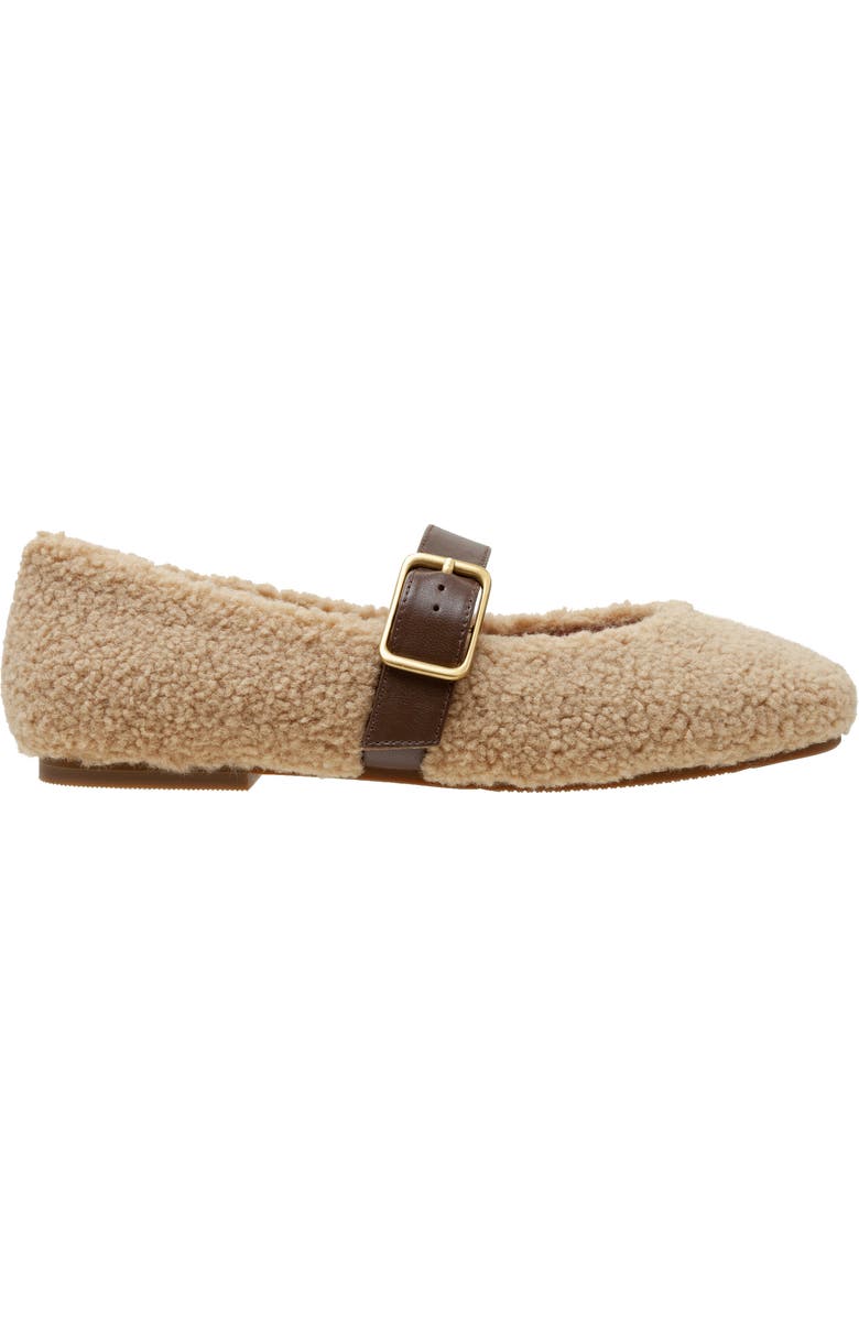 Linea Paolo Mika Mary Jane Flat, Alternate, color, Taupe/ Chocolate Brown