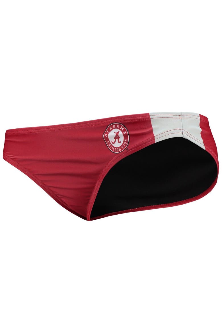 Women's FOCO Crimson Alabama Crimson Tide Wordmark Bikini Bottom, Alternate, color, Crimson