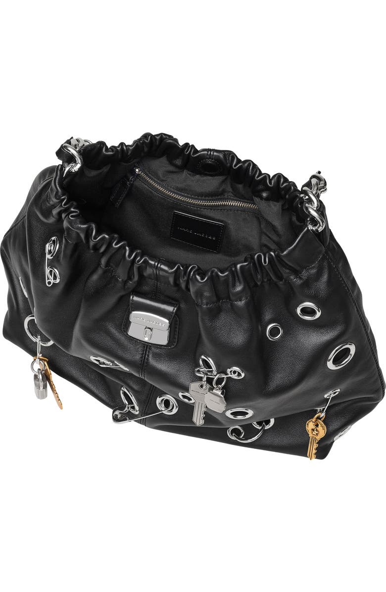 Marc Jacobs The Grommet Charm Cristina Leather Tote, Alternate, color,