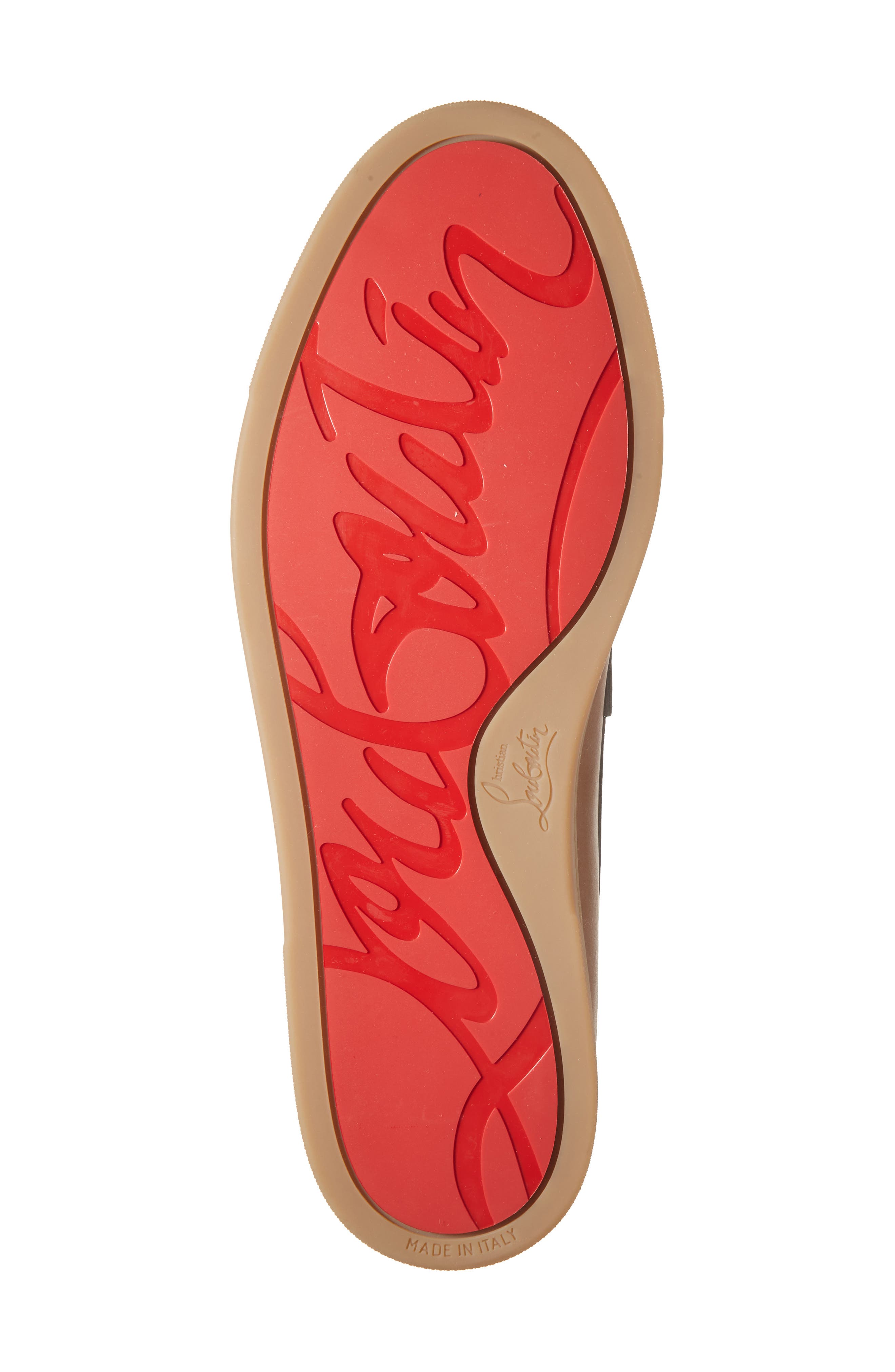 Christian Louboutin Chambeliboat Loafer, Alternate, color, Havane