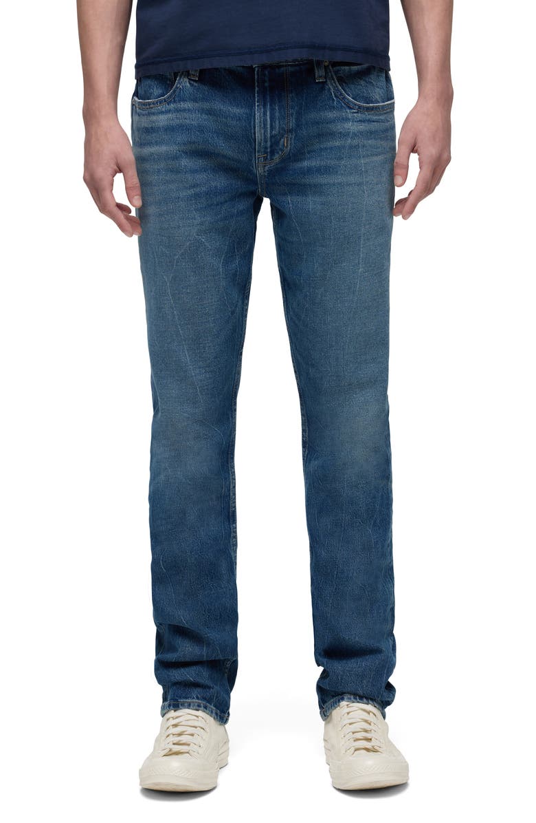 Hudson Jeans Blake Slim Straight Leg Jeans, Main, color, Blue Horizon
