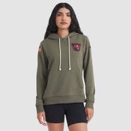 Nike Women's Nike Olive Tampa Bay Buccaneers 2025 Salute to Service Sideline Standard Issue Dri-FIT Hoodie