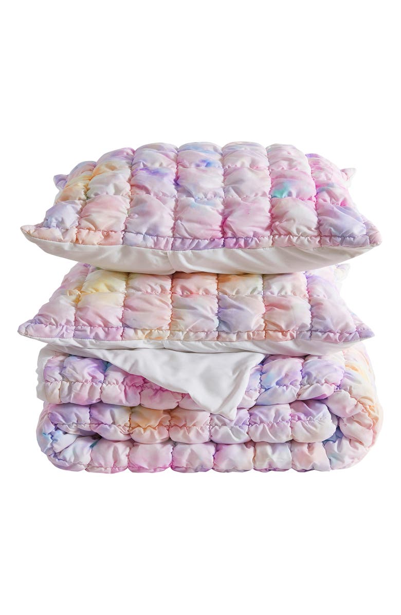 Woven & Weft Puff Textured Quilt Set, Main, color, 