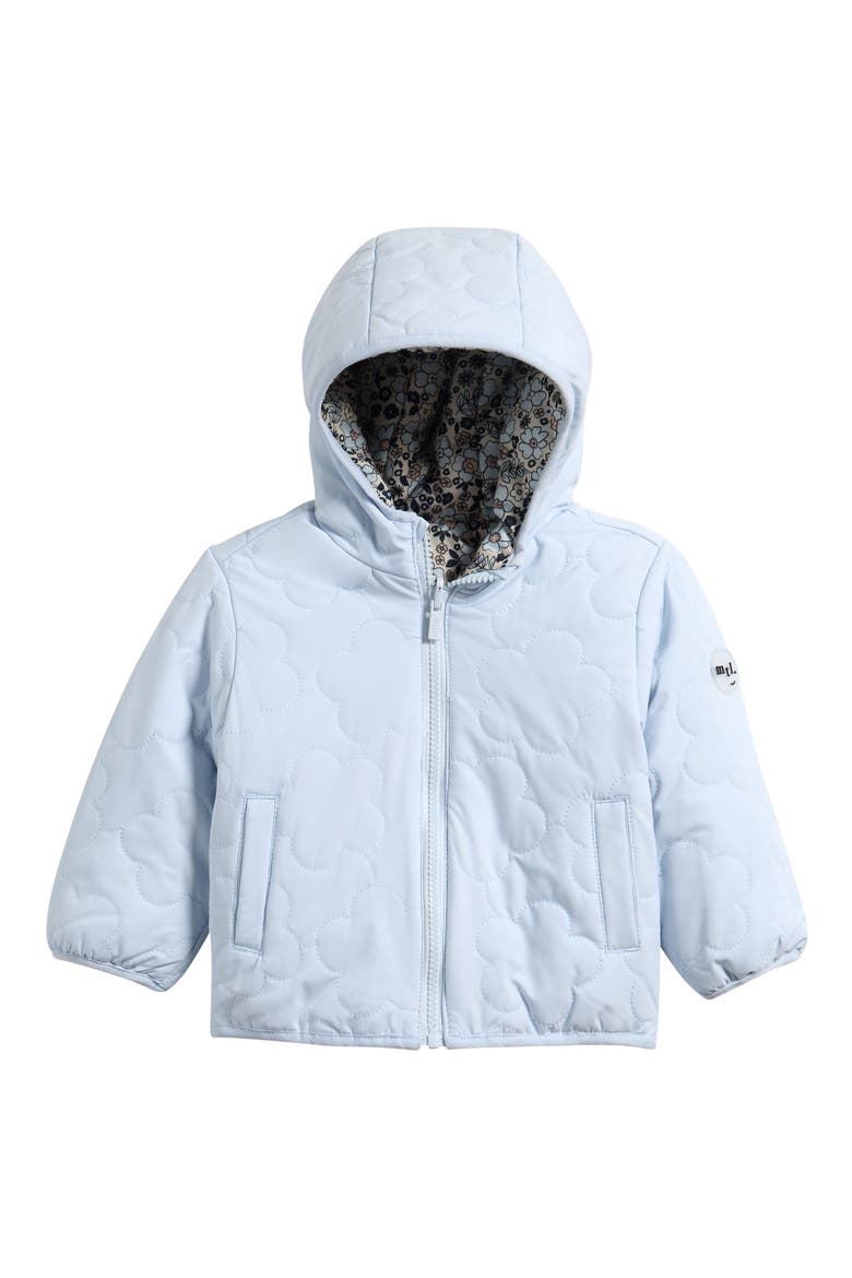 Lightweight Reversible Jacket, Main, color, LIGHT BLUE