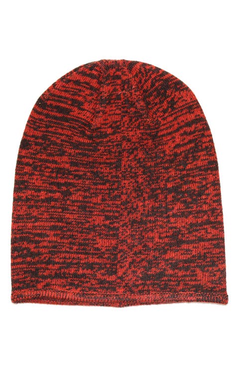 Tweed Slouchy Beanie