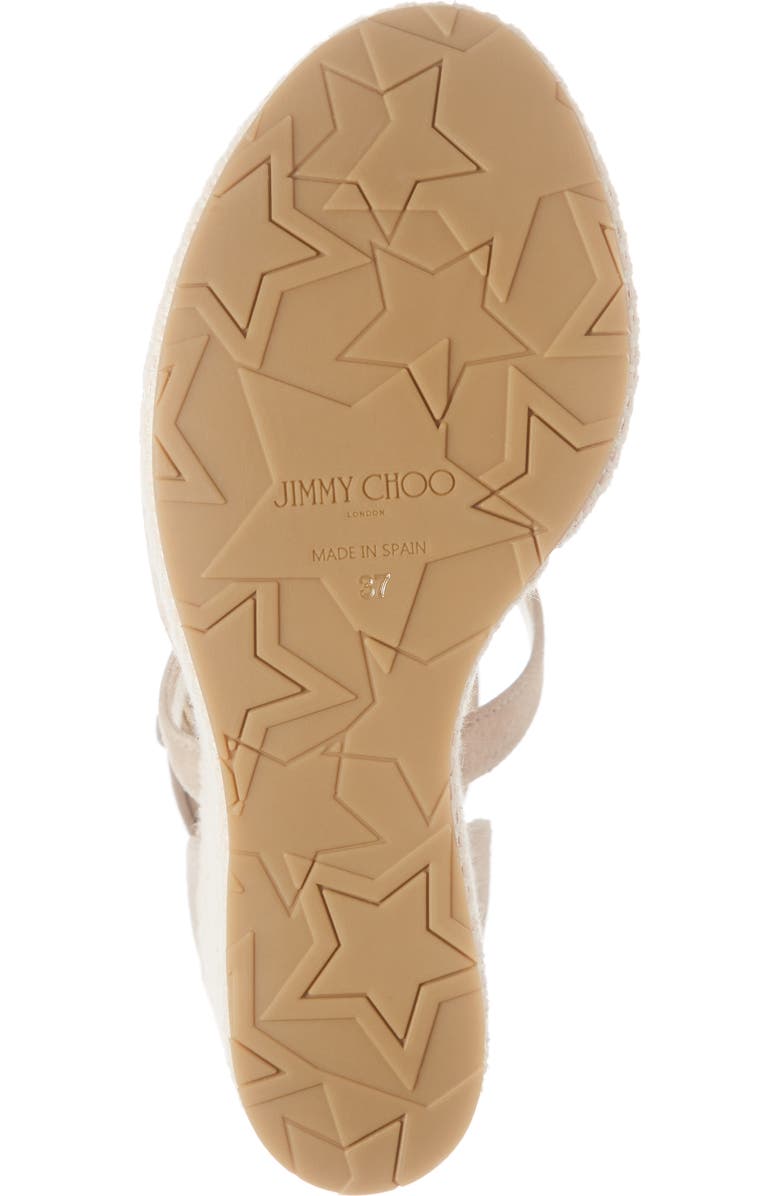 Jimmy Choo Alanah Strappy Wedge Sandal, Alternate, color,