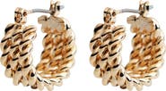 Panacea Three Row Hoop Earrings